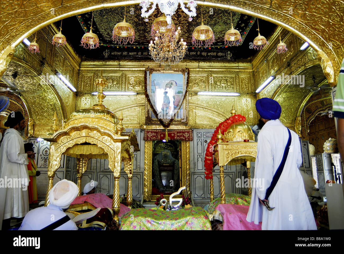 Sachkhand Gurudwarasaheb Gurudwara sahib a Nanded,Maharashtra, India Foto Stock