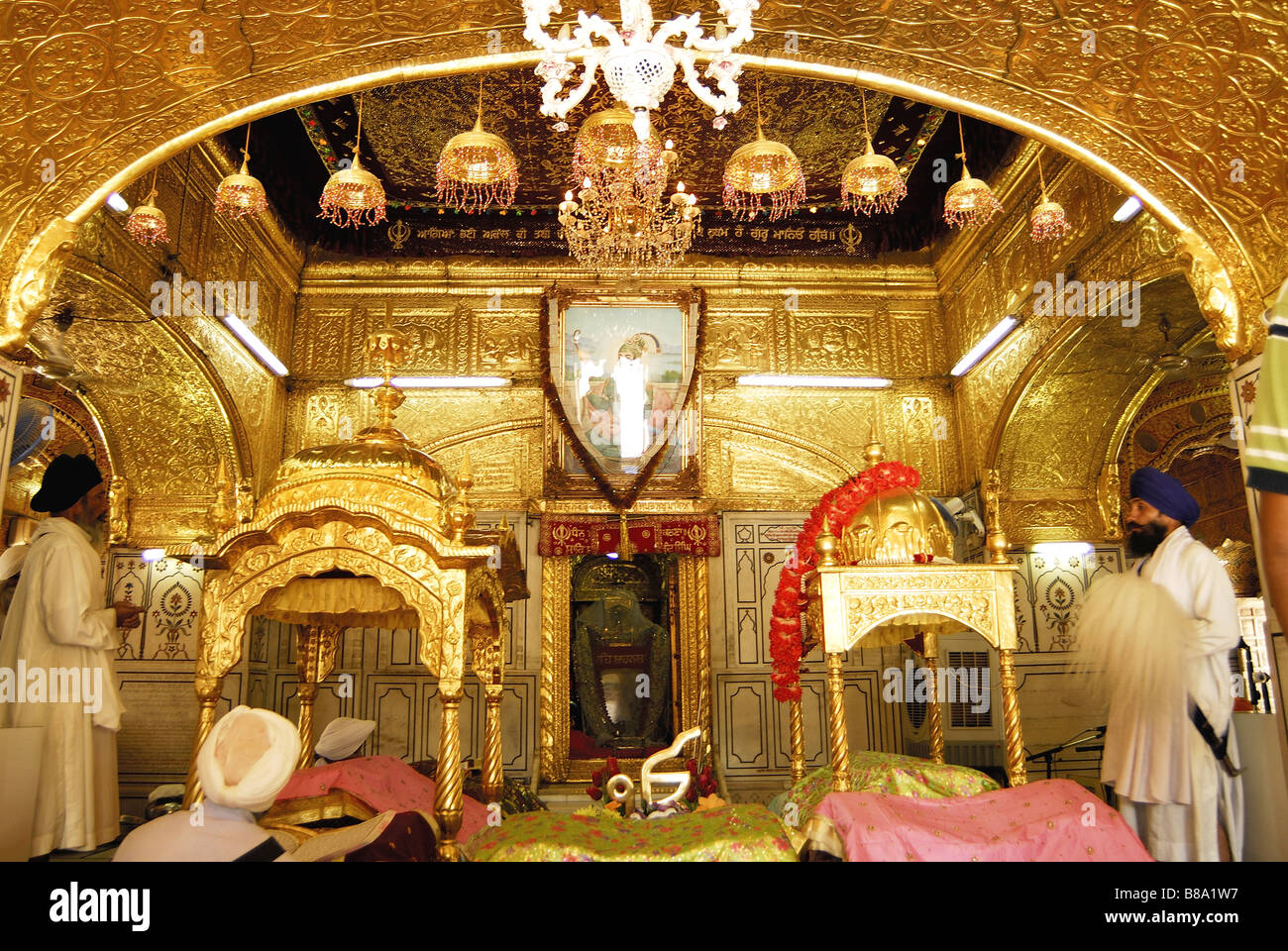 Sachkhand Gurudwarasaheb Gurudwara sahib a Nanded,Maharashtra, India Foto Stock