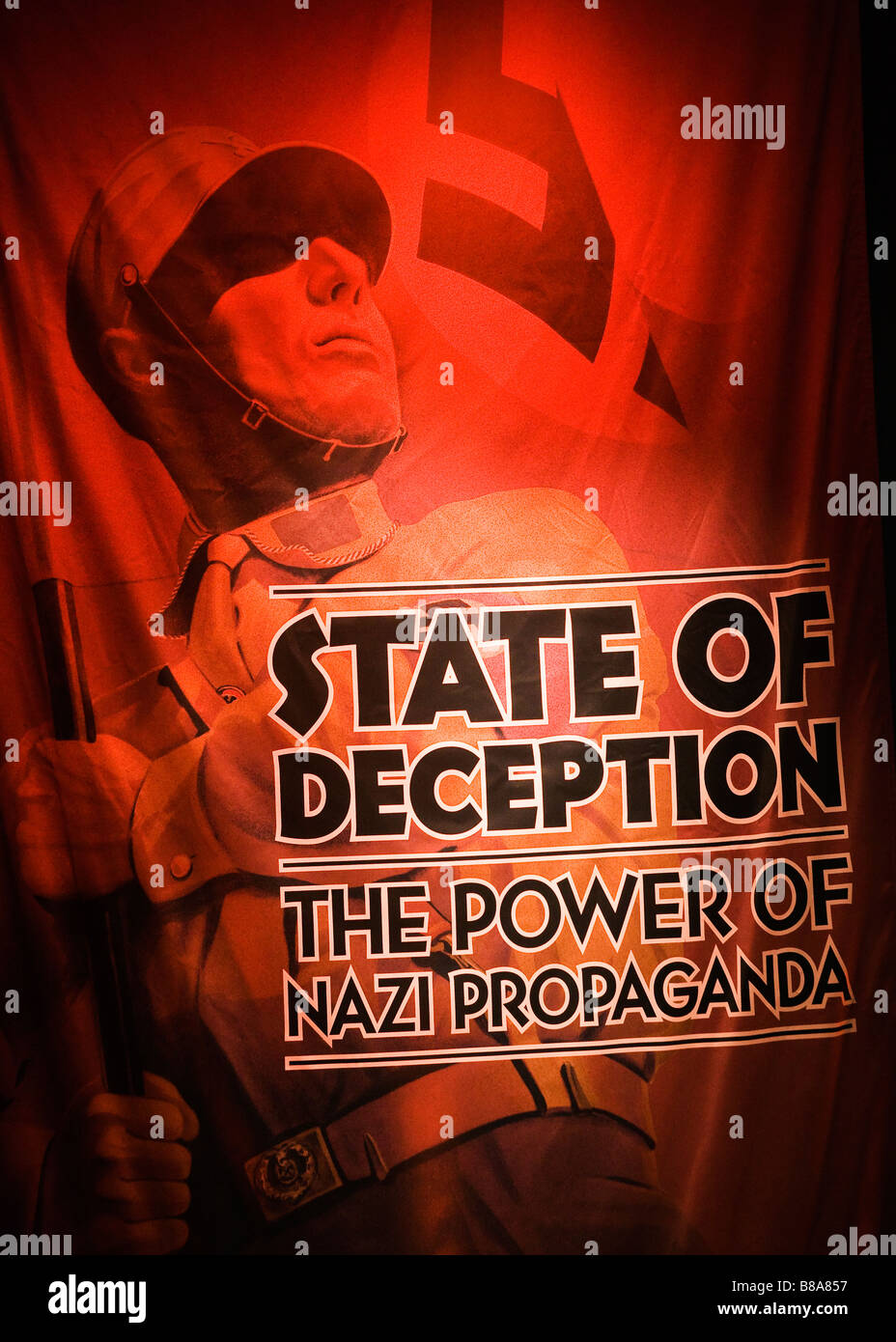 Propaganda nazista Foto Stock