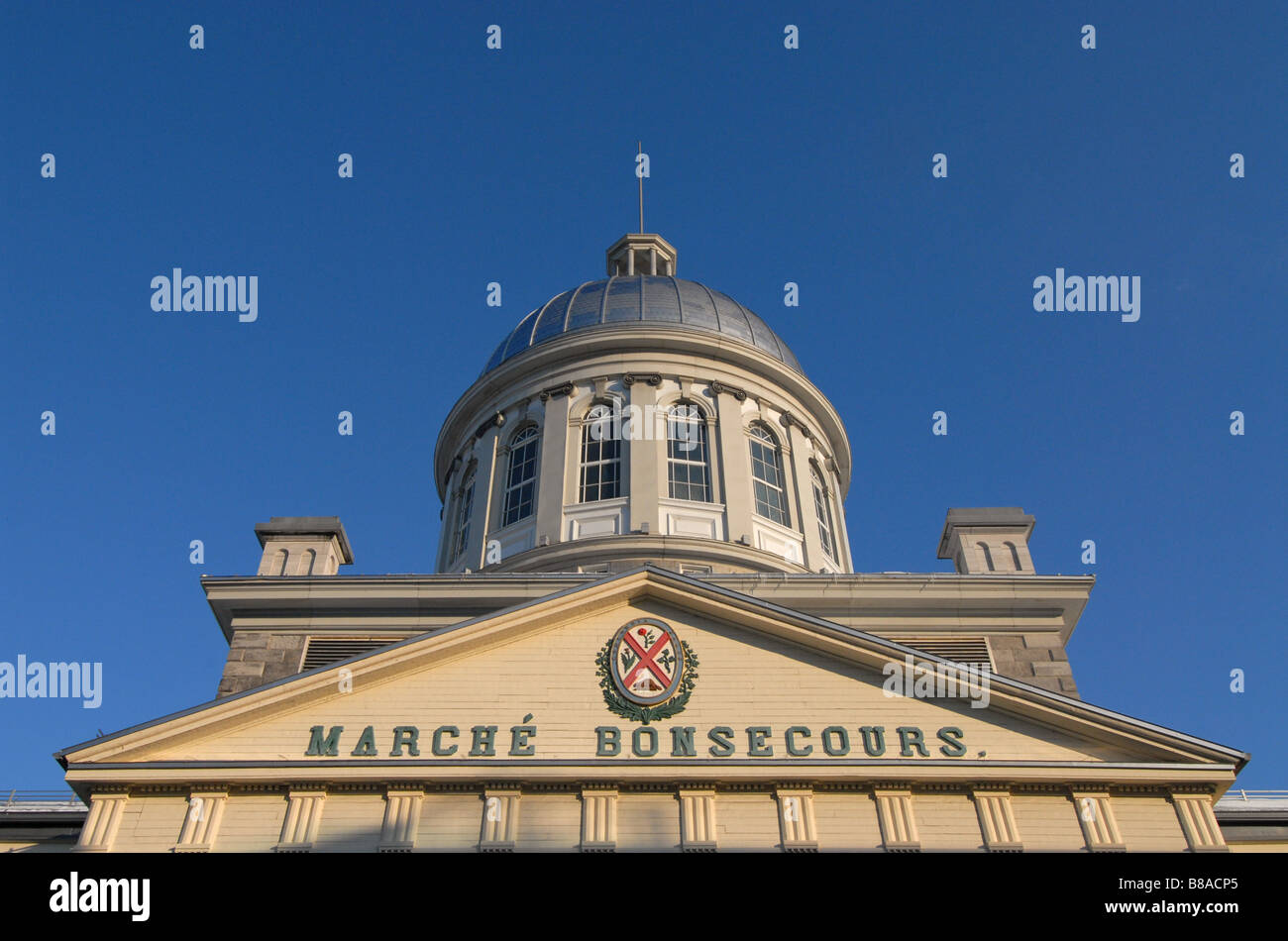 Mercato di Bonsecours Old Montreal Canada Foto Stock