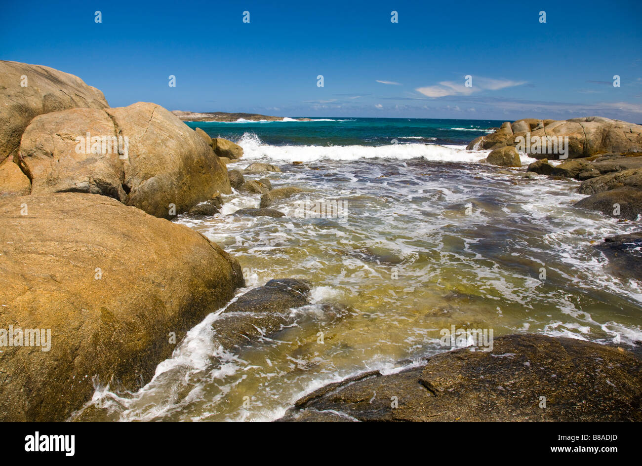 Spiaggia di luci nei pressi di Danimarca Australia Occidentale Foto Stock