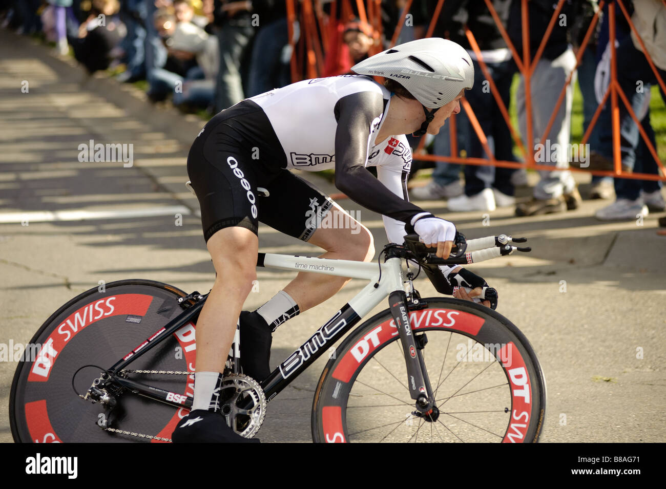 SACRAMENTO CA 14 febbraio 2009 Frank Mathias competere nel AMGEN Tour in Sacramento CA Foto Stock