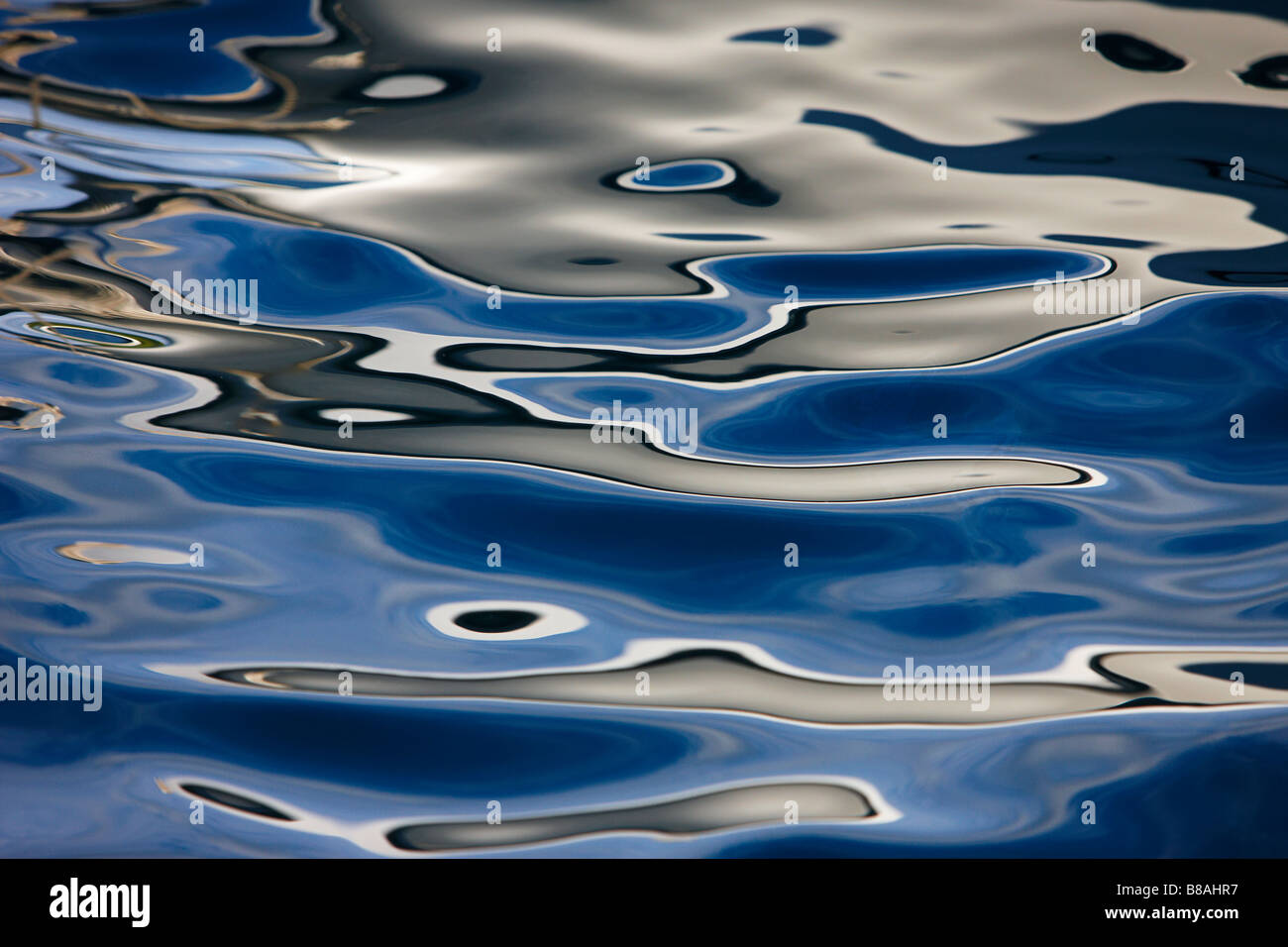 Riflessioni, Isola di Korcula, Dalmazia, Croazia Foto Stock