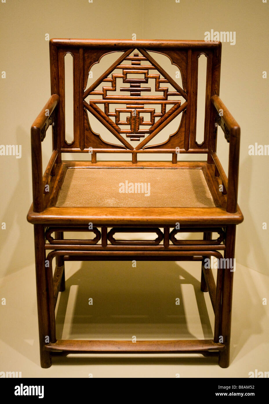 Con schienale basso poltrona - Cina, Ming - dinastia Qing Foto Stock