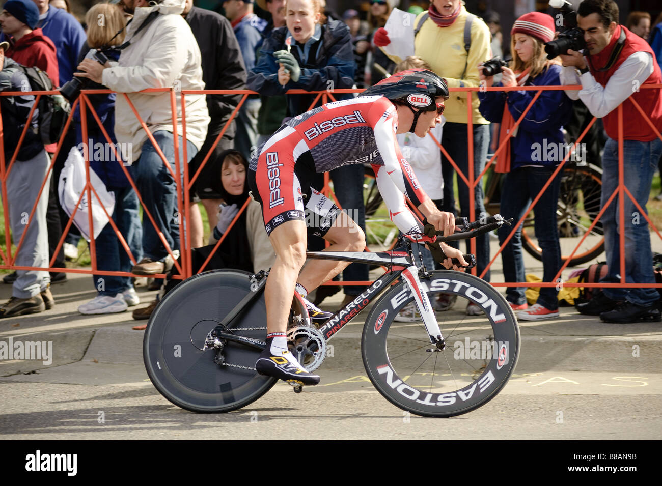 SACRAMENTO CA Febbraio 14 2009 Ben Jacques Maynes competere nel AMGEN Tour in Sacramento CA Foto Stock