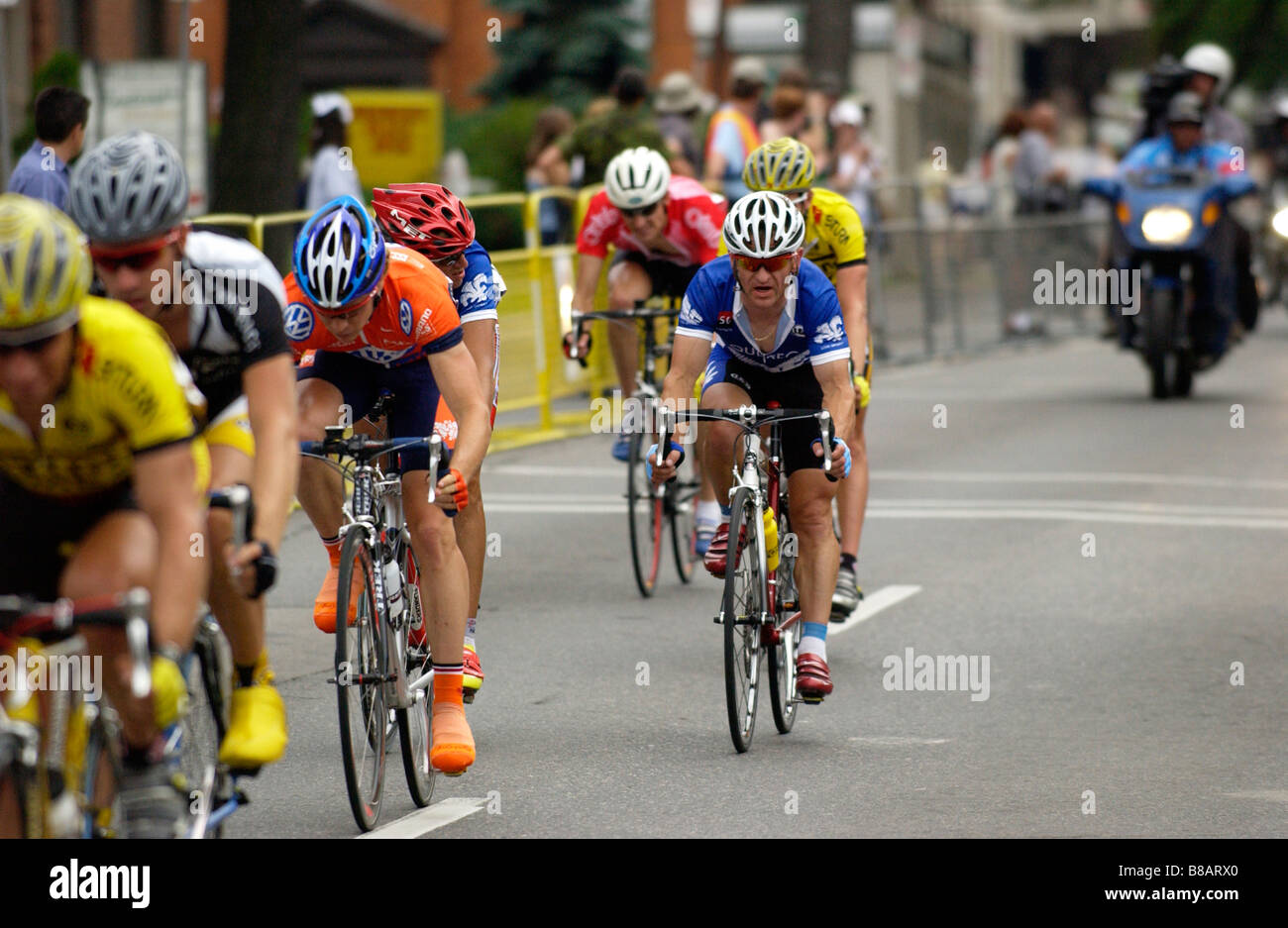 I ciclisti Prove Cronometrate Campionato Nazionale, Hamilton, Ontario Foto Stock