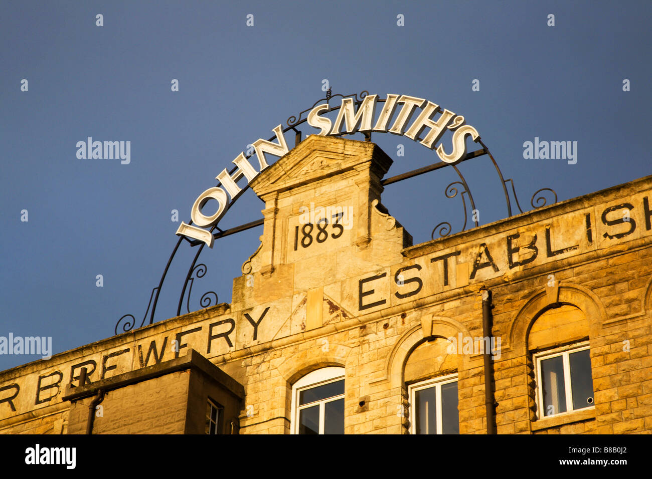 John Smiths Brewery Tadcaster North Yorkshire, Inghilterra Foto Stock