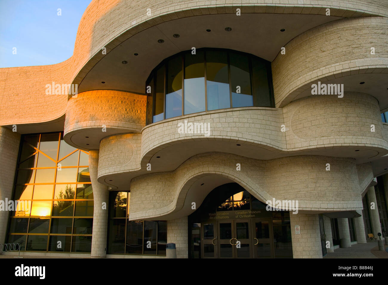 Museo canadese della civiltà, Hull, Foto Stock