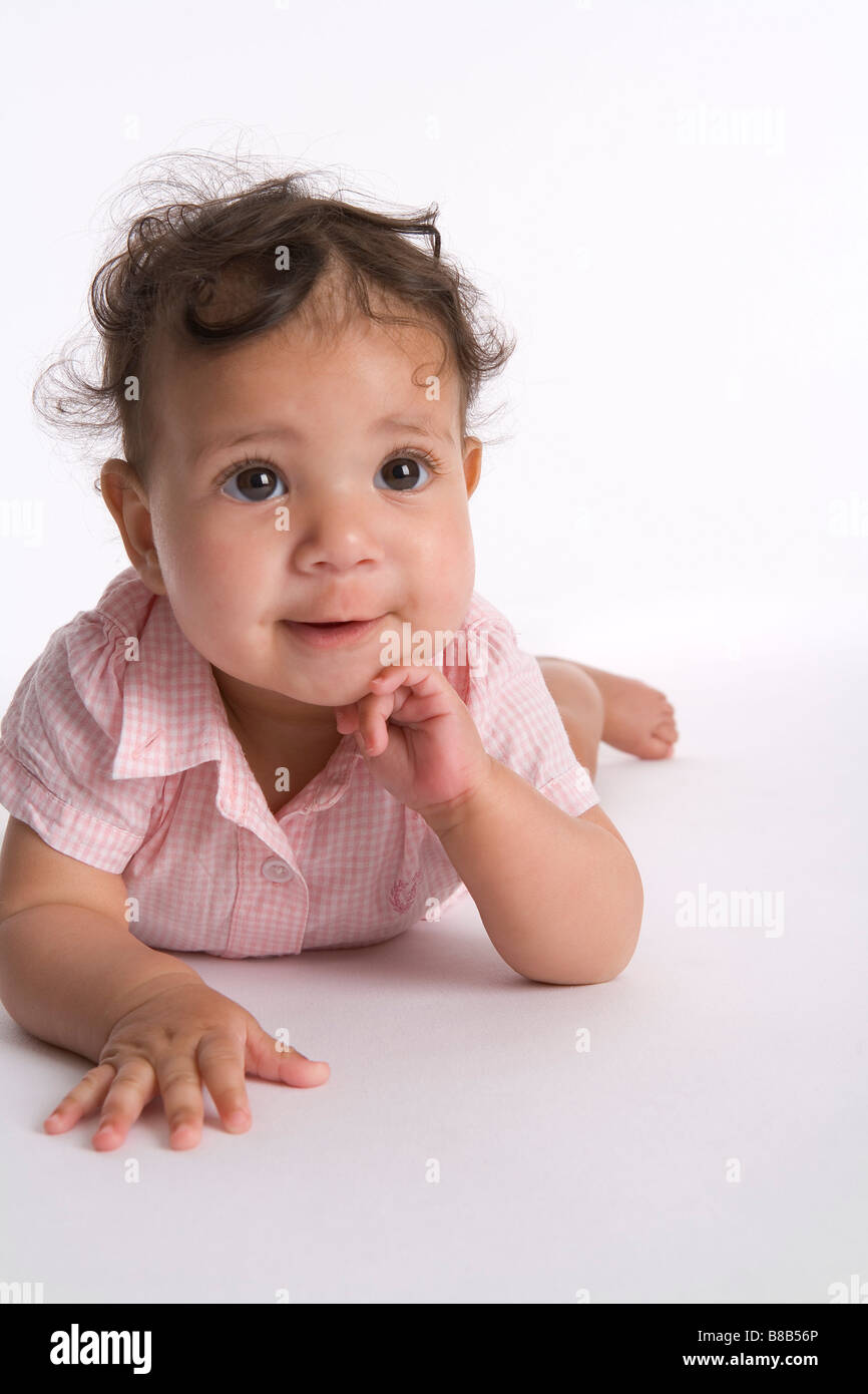 Ritratto di una bambina Foto Stock
