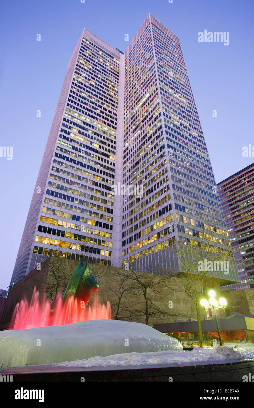 Posizionare Ville-Marie, Montreal, Quebec Foto Stock