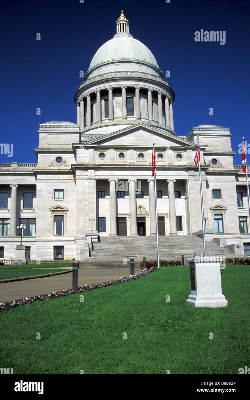 State Capitol Little Rock Arkansas Foto Stock