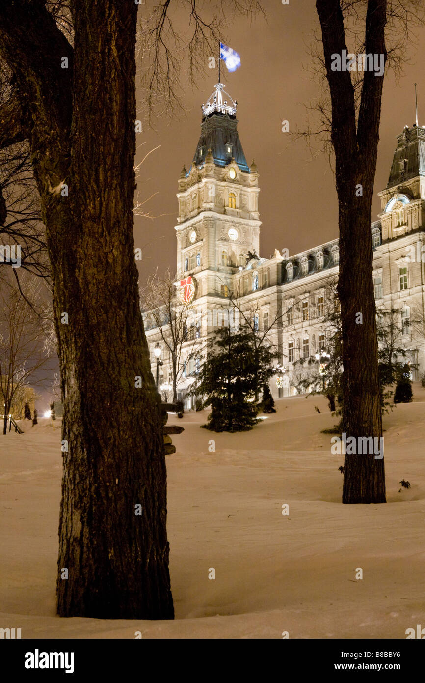 Il palazzo del parlamento Québec Canada bhz Foto Stock