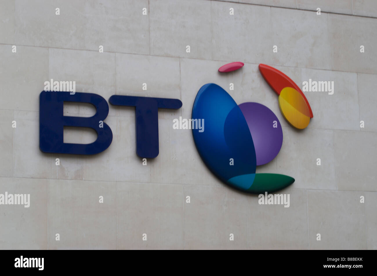 BT Plc Logo Foto Stock