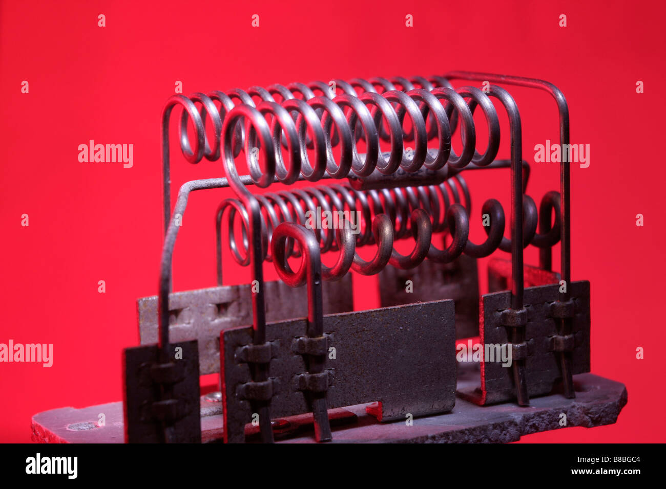 Elementi resistivi in parte di autoveicolo Foto Stock