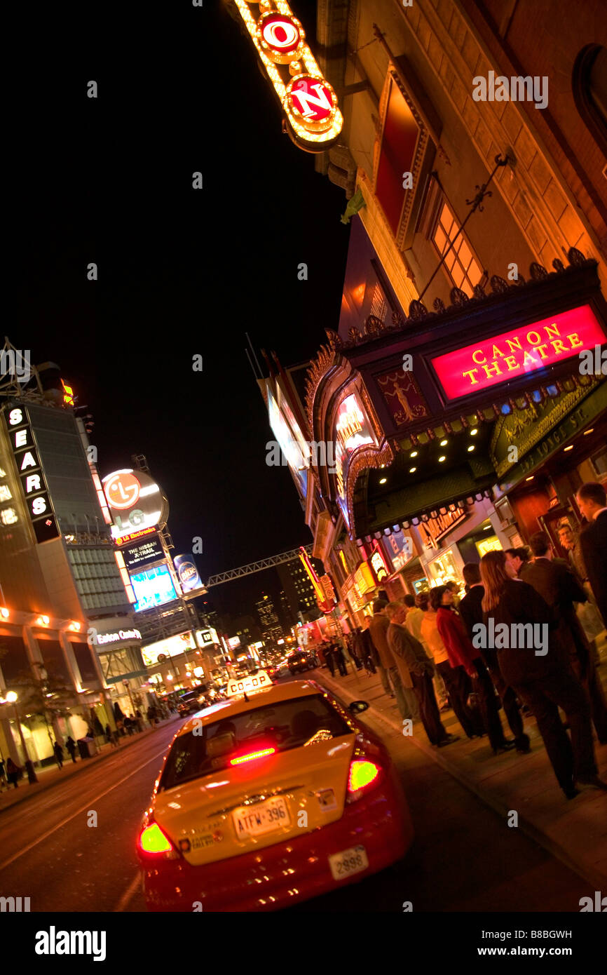 Canon Theatre, Yonge Street, TorontoOntario Foto Stock