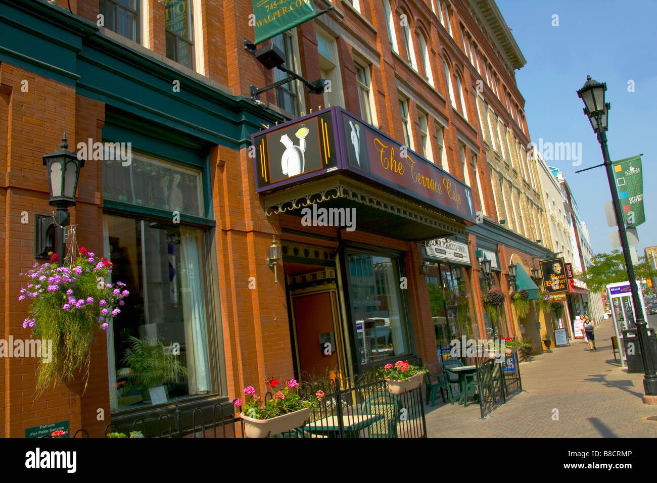 King Street, Kitchener Waterloo, Ontario Foto Stock
