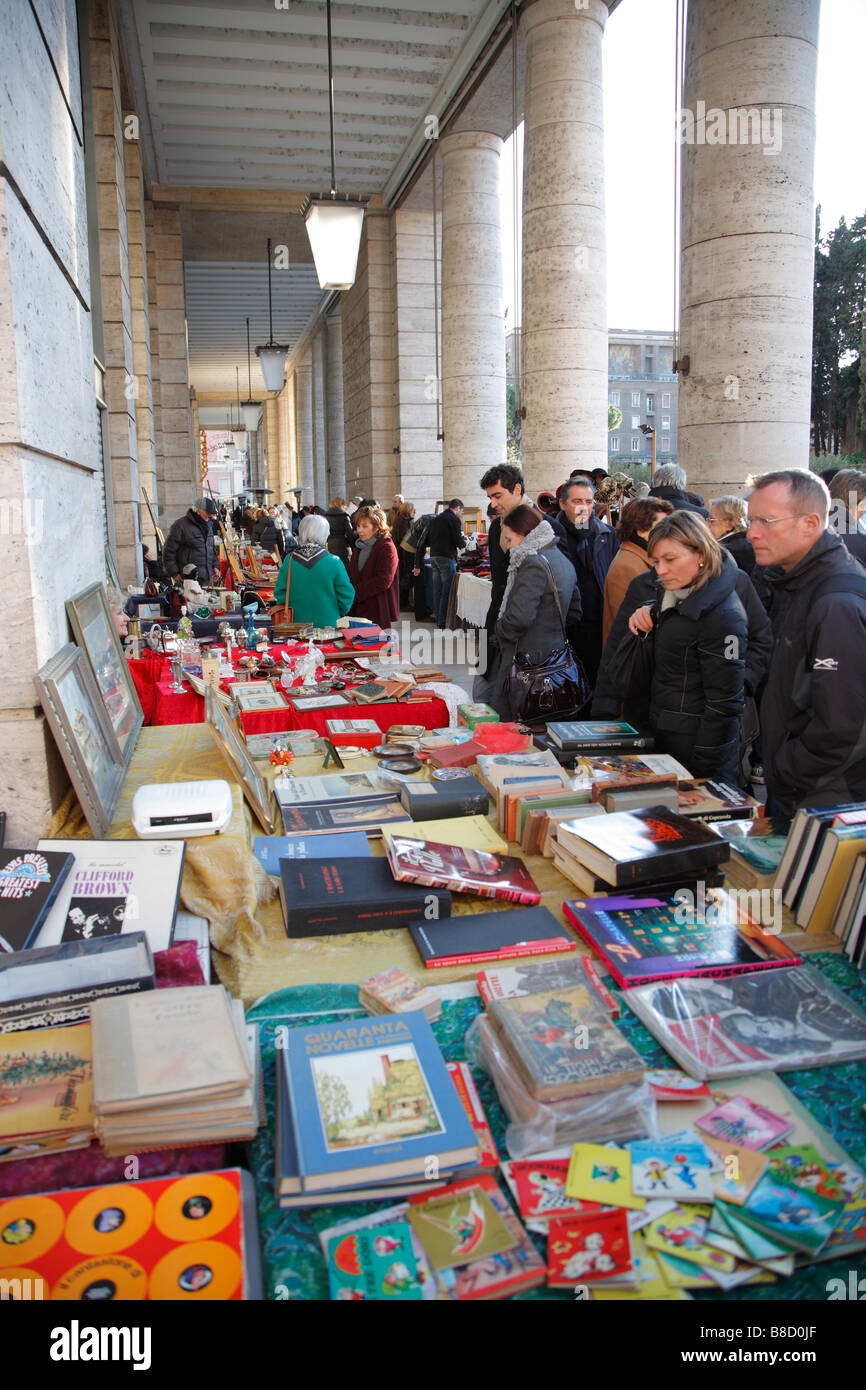 Fiera di strada, Roma, Italia Foto Stock