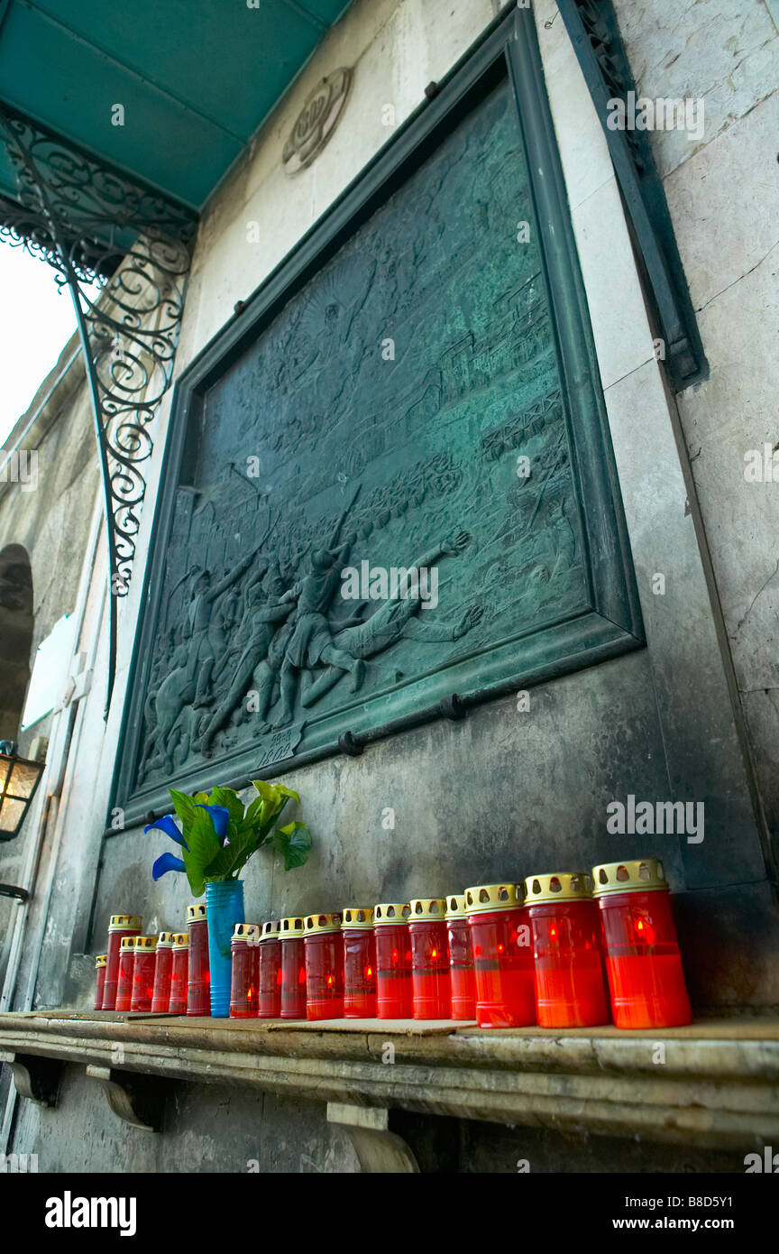 Memorial candele, Porto, Portogallo Foto Stock