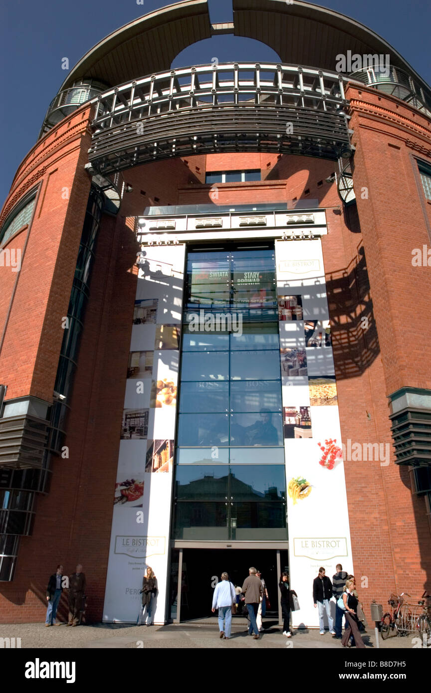 Stary Browar, Old Brewery, premiato mall, Poznan, Polonia Foto Stock