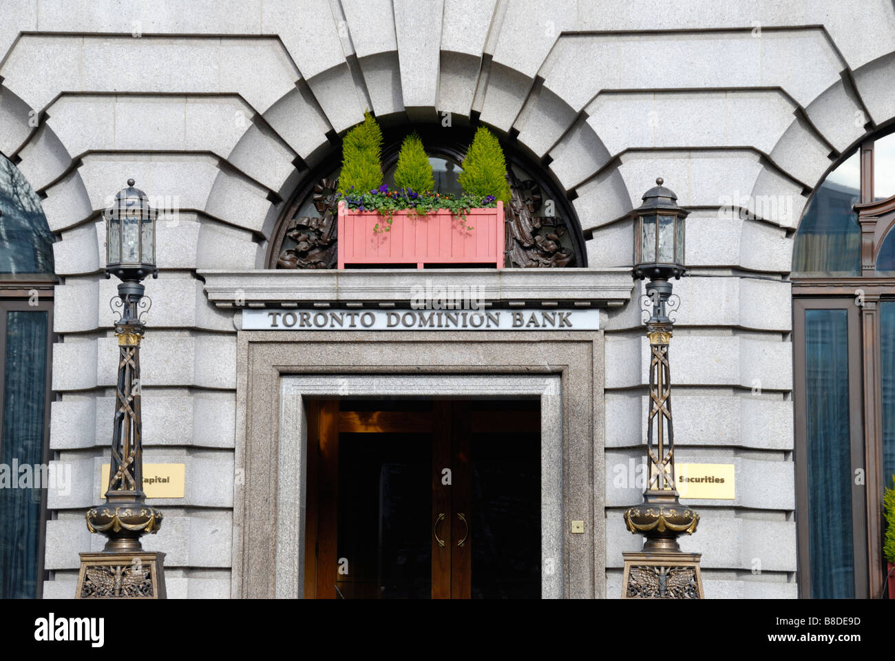 Toronto Dominion Bank Headquarters a Finsbury Square London Inghilterra England Foto Stock