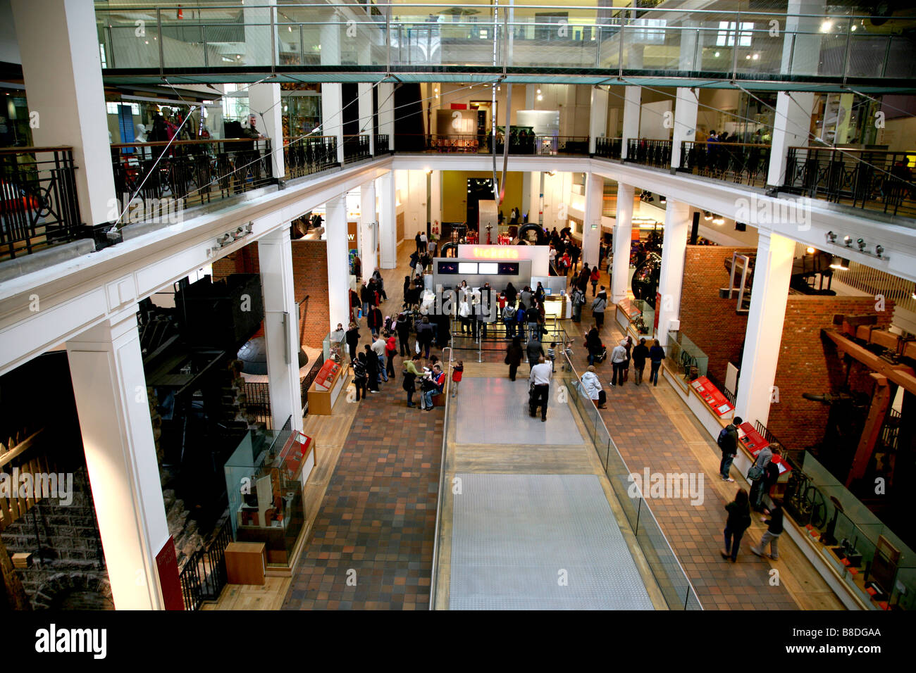 Museo della Scienza di Londra solo uso editoriale Foto Stock