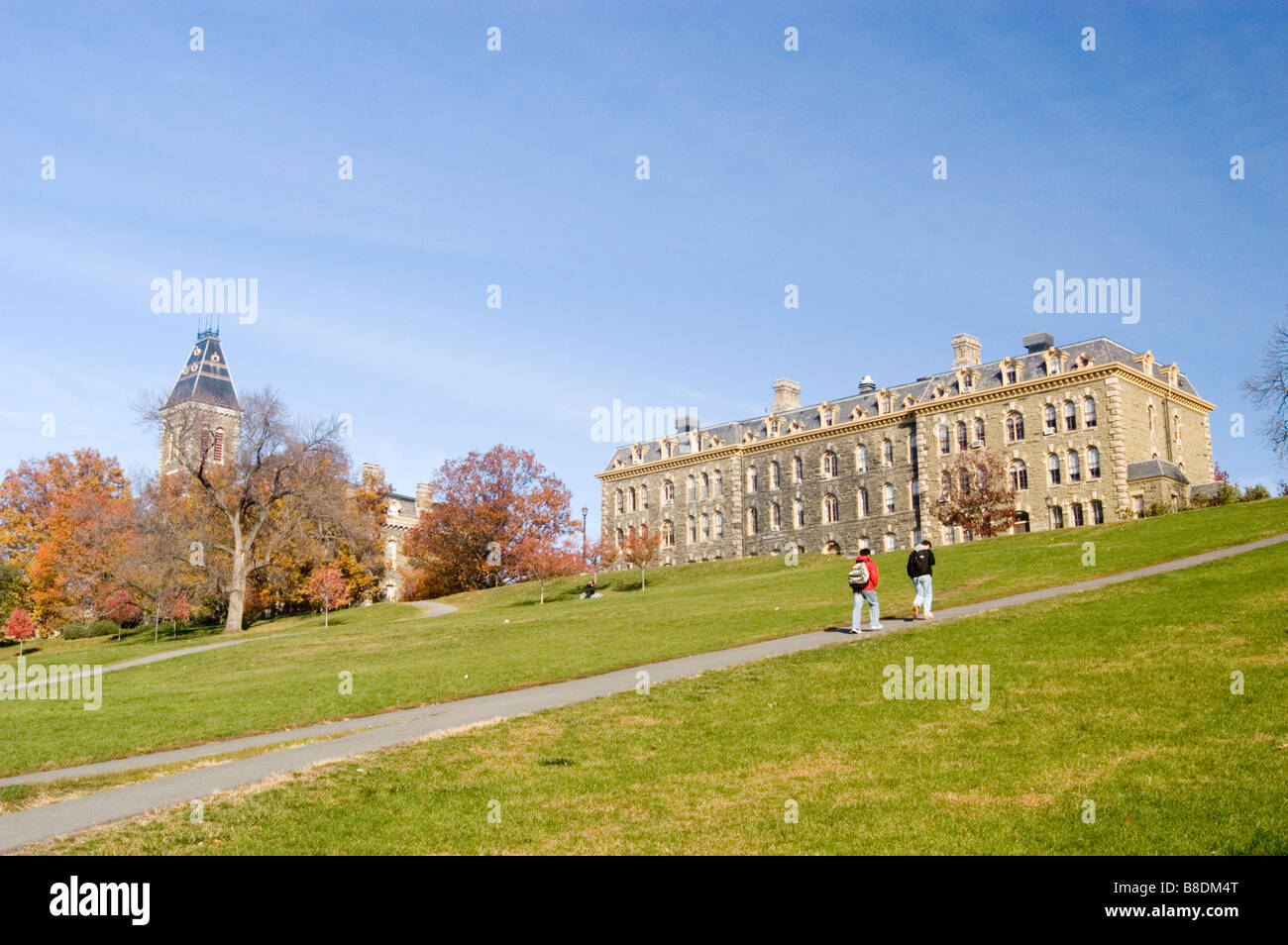 Cornell University building, Ithaca, New York, Stati Uniti d'America Foto Stock