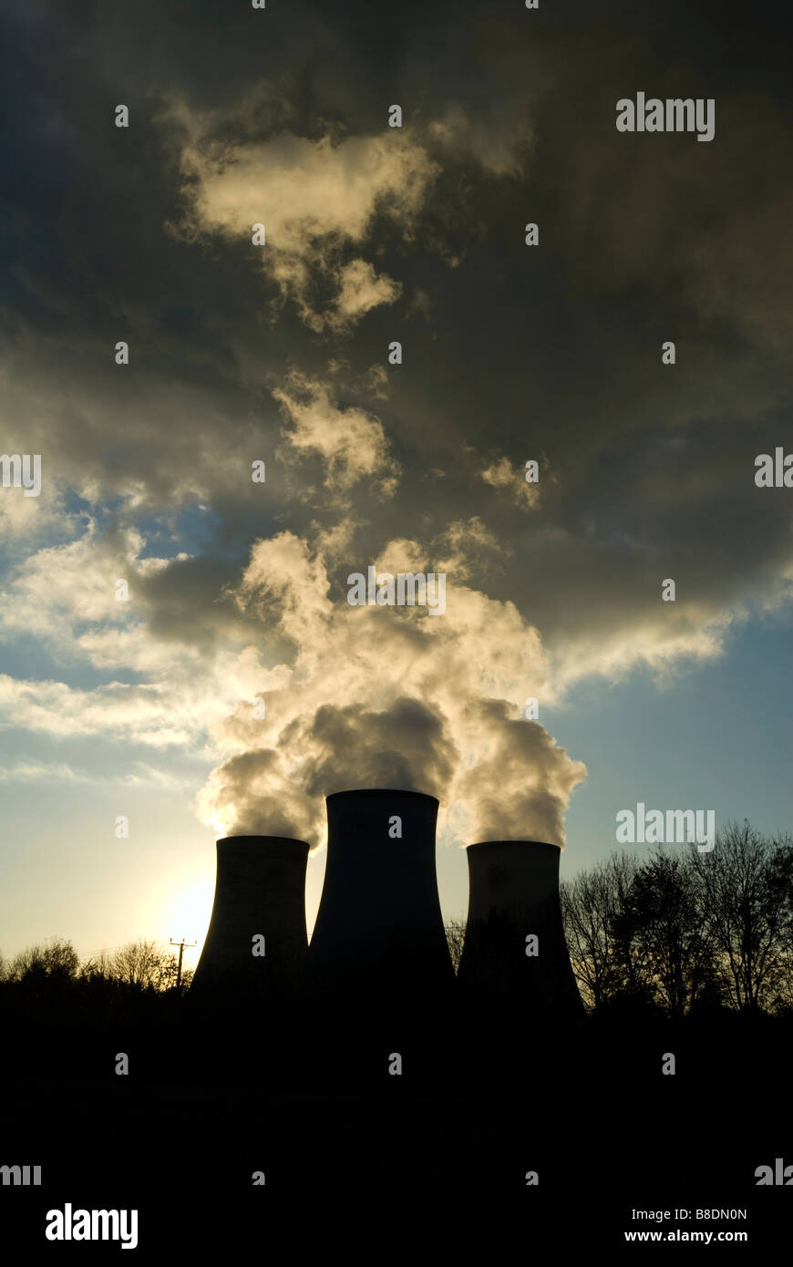 Didcot power station Foto Stock