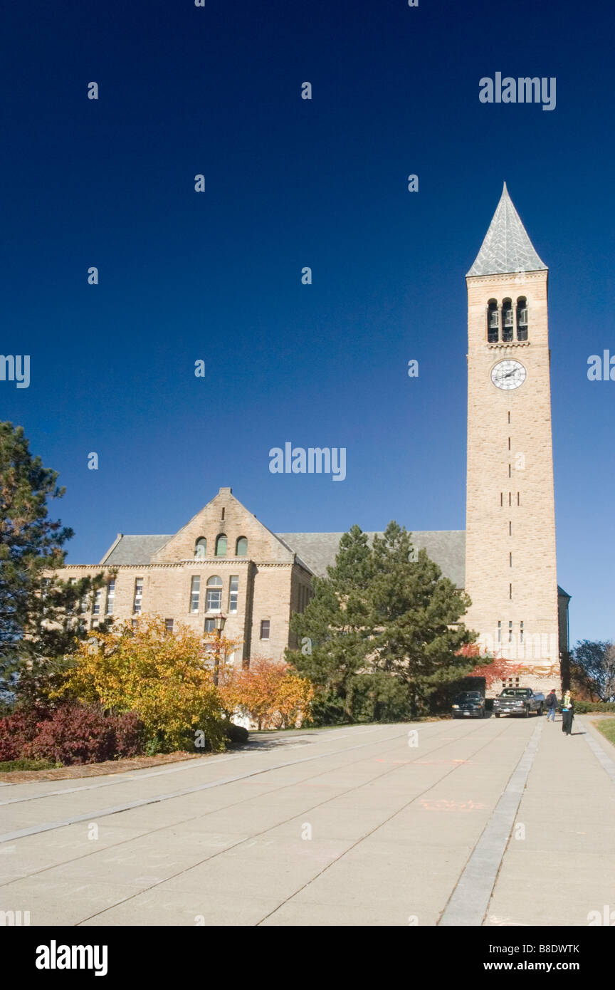 Cornell University McGraw Tower, Ithaca, NY, STATI UNITI D'AMERICA Foto Stock