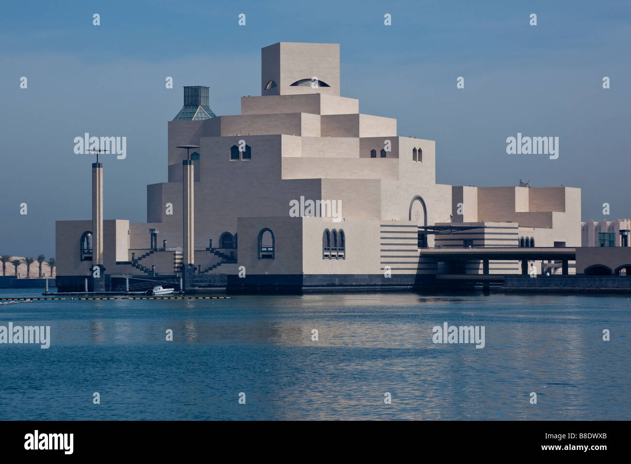 Il Museo di Arte Islamica di Doha in Qatar Foto Stock