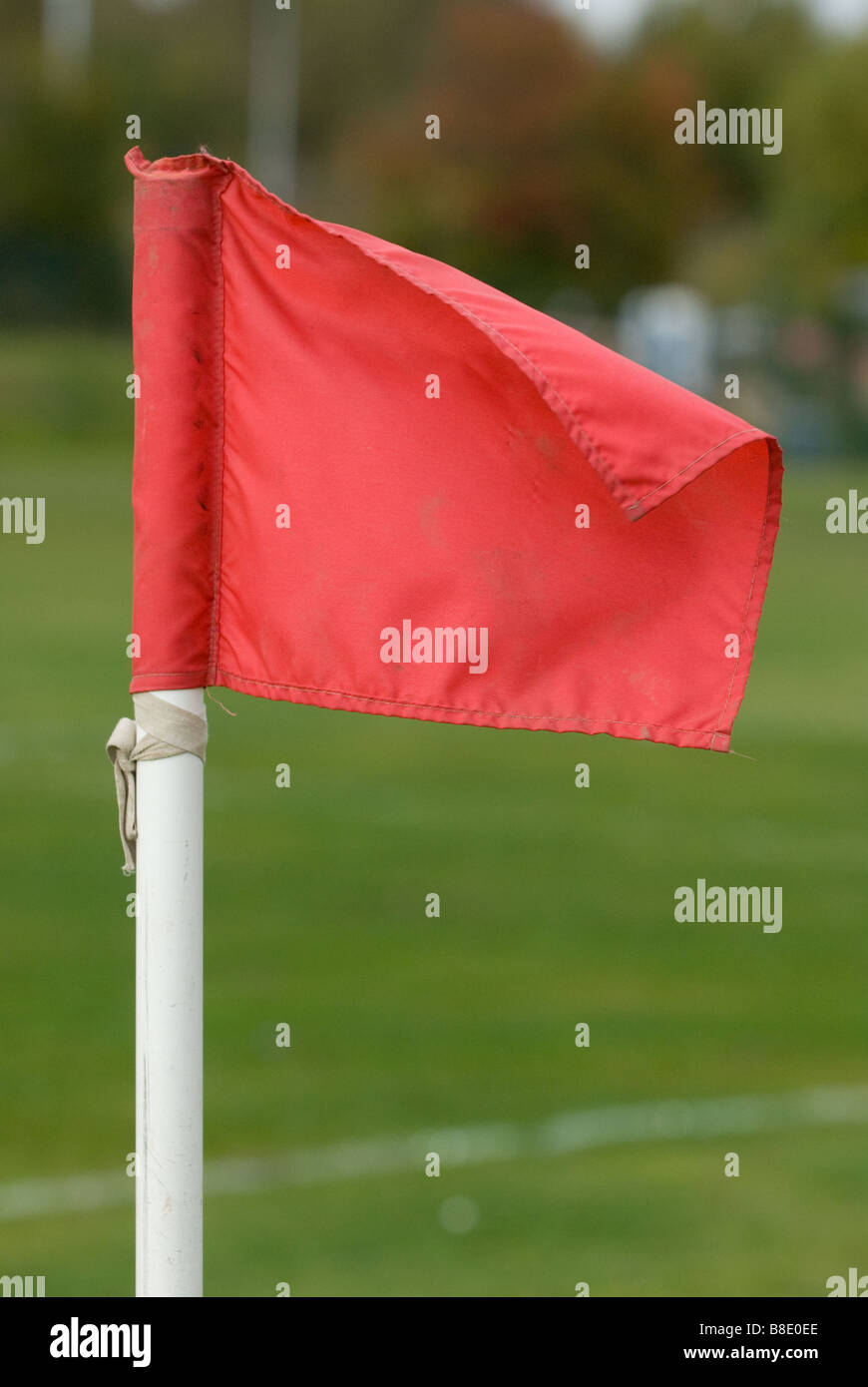 Bandiera sul passo di Rugby Foto Stock