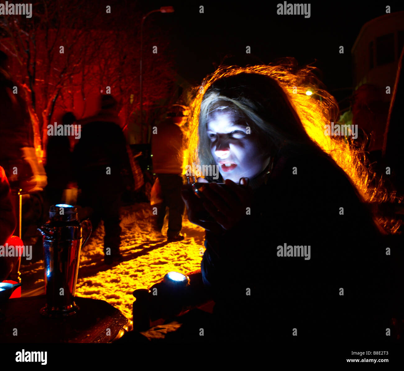 Costume, Festival Invernale, Reykjavik, Islanda Foto Stock