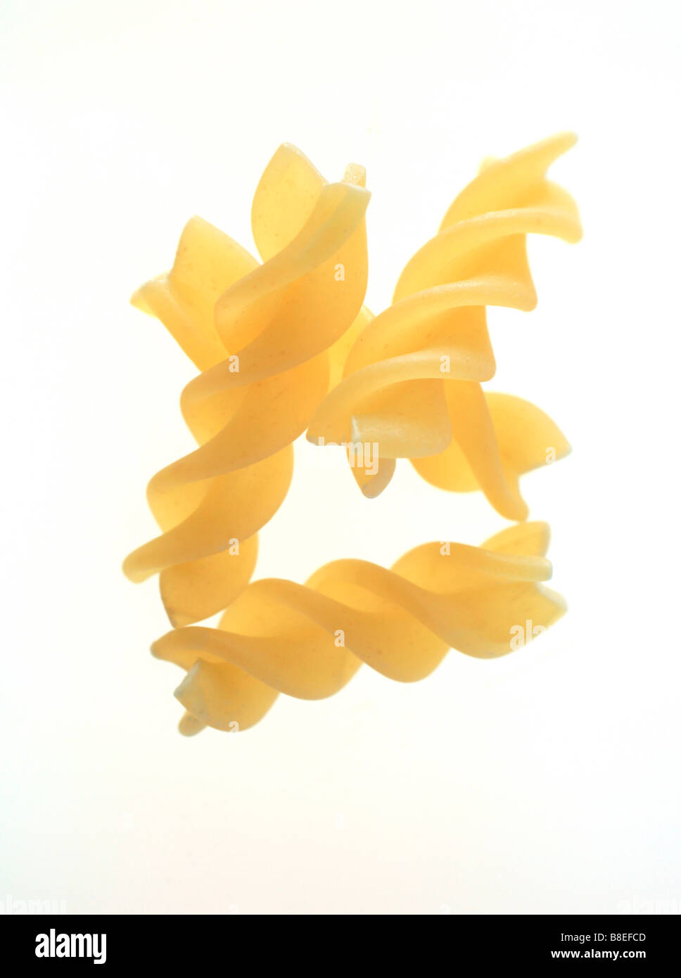 Spirali della pasta Foto Stock