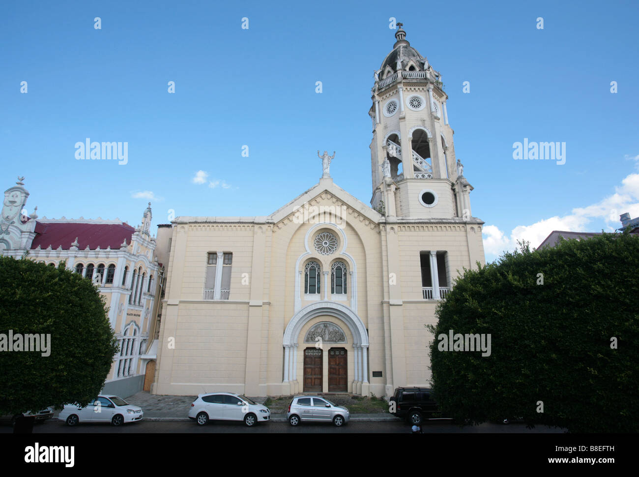 San Francesco di Asisi Chiesa a Panama City. Foto Stock