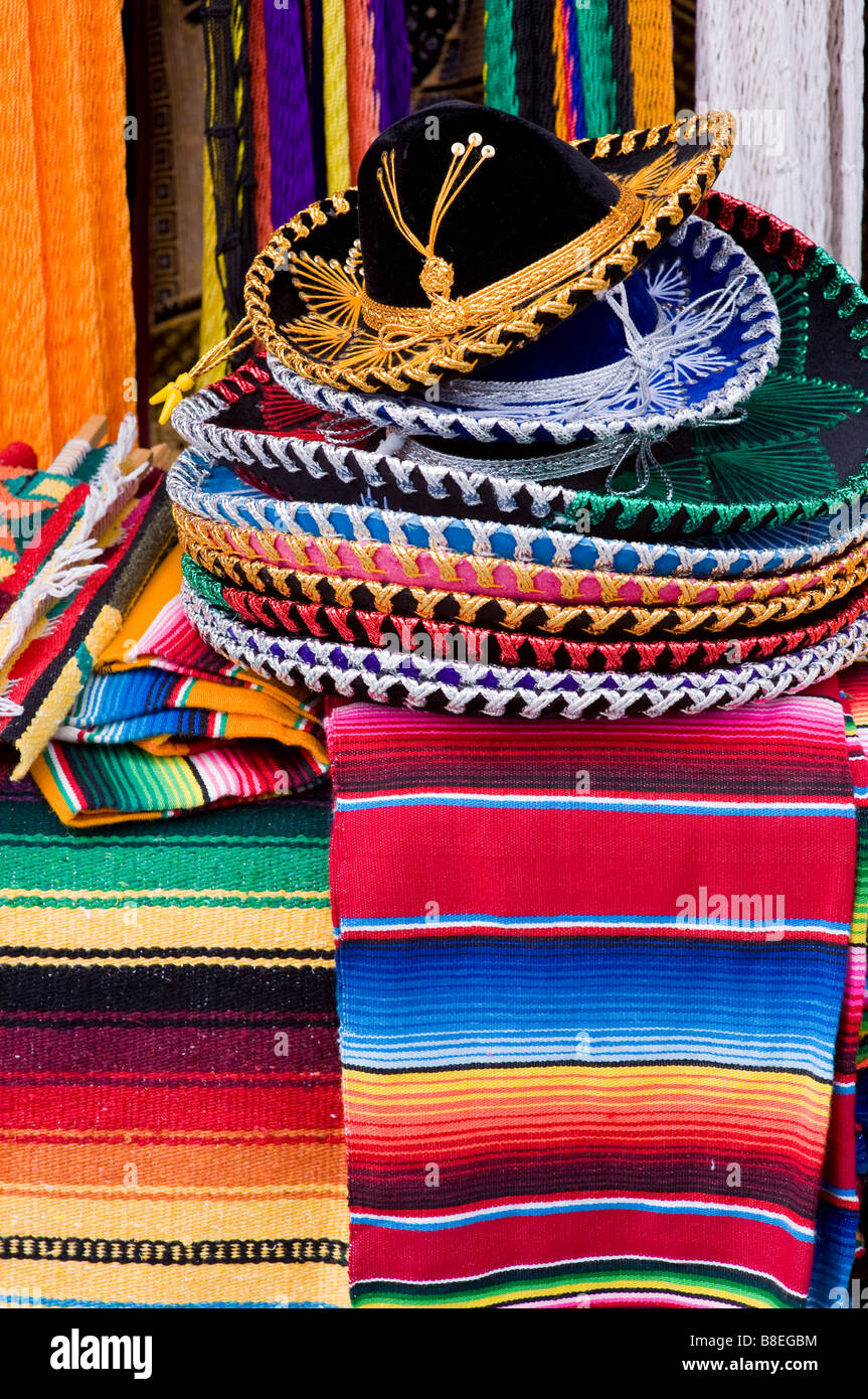 Negozio di souvenir in vendita sulla Quinta Avenue Playa del Carmen in Messico. Foto Stock