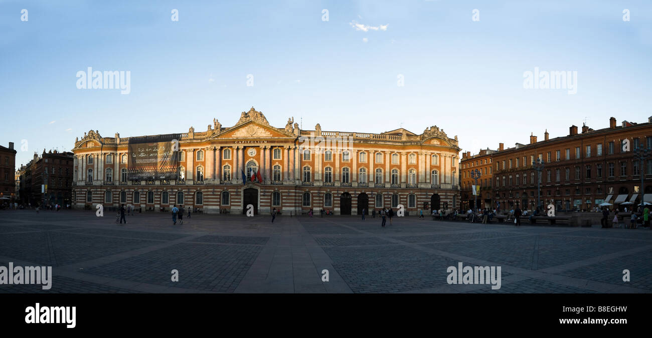 Piazza del Campidoglio Toulouse Foto Stock