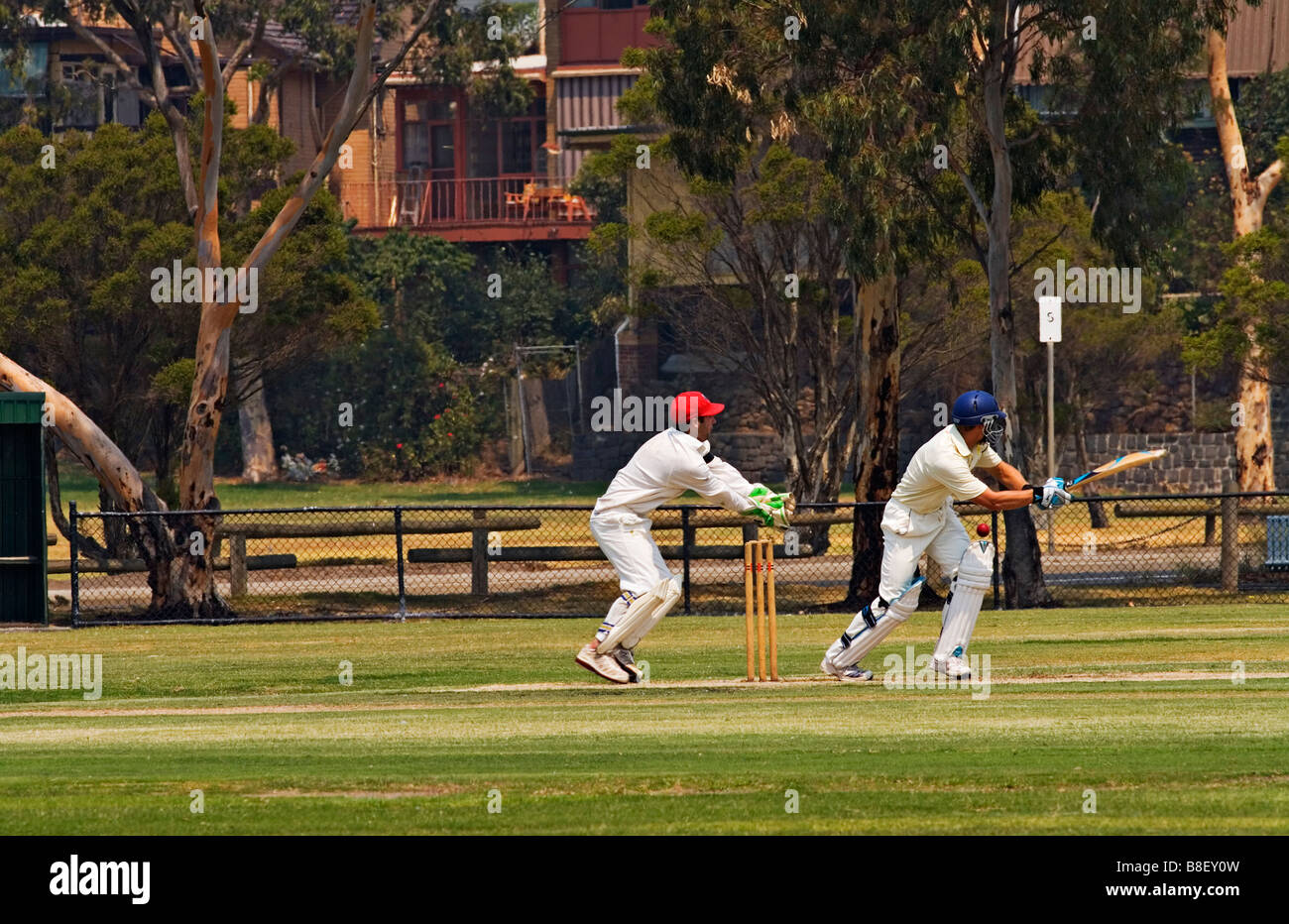 Sport Australia / dilettante cricket di Melbourne Victoria Australia. Foto Stock