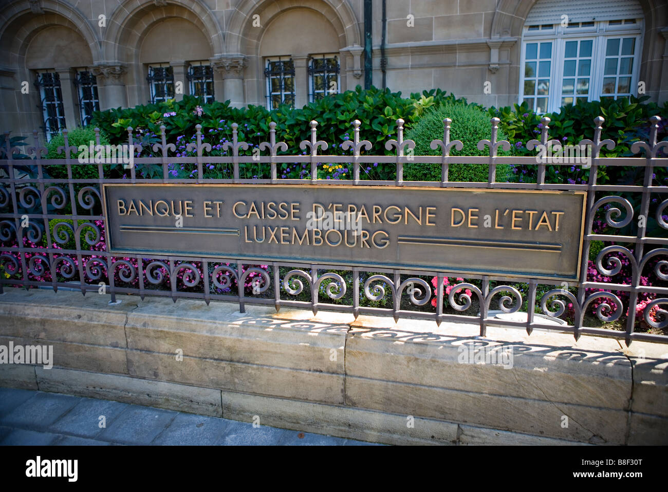 Lussemburgo Banque et Caisse d Epargne de l'Etat Lussemburgo Foto Stock