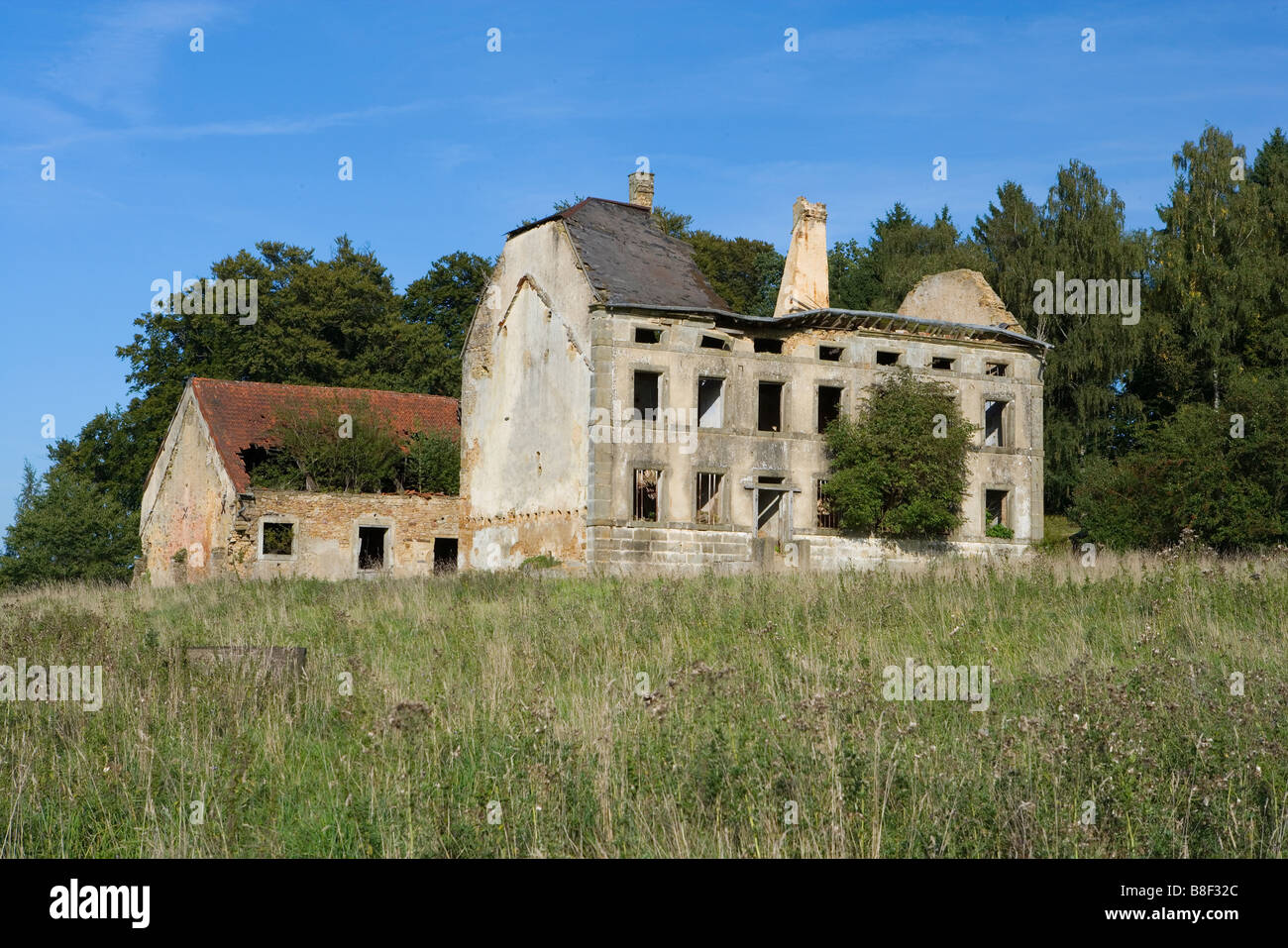 Rappresentazione simbolica della crisi di credito symbolische Darstellung der Bankenkrise Foto Stock