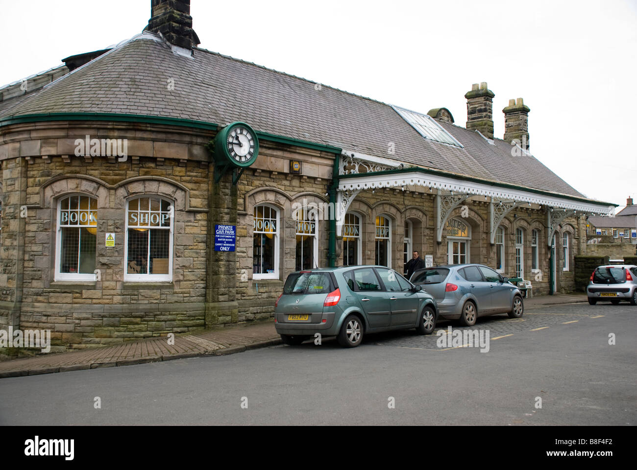 Il baratto Bookshop, Alnwick Foto Stock