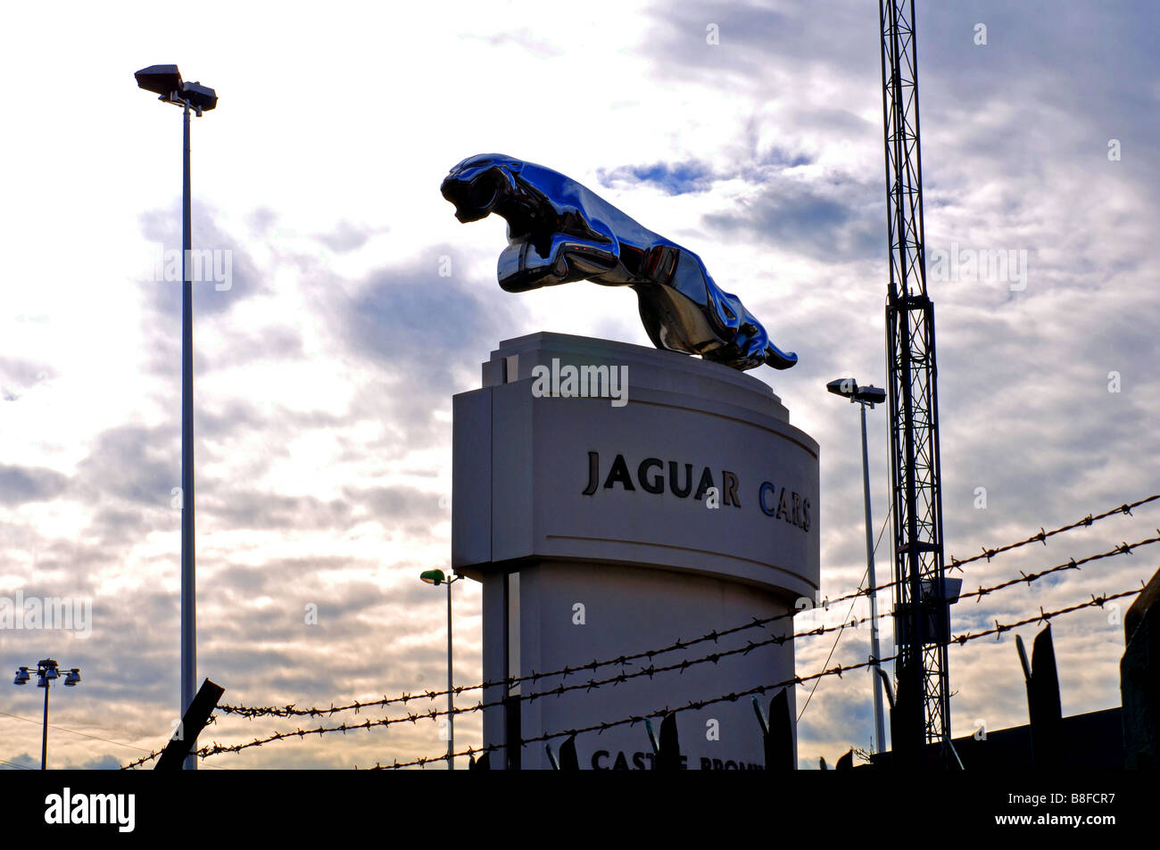 Jaguar Castle Bromwich impianto di assemblaggio, Birmingham, Regno Unito Foto Stock