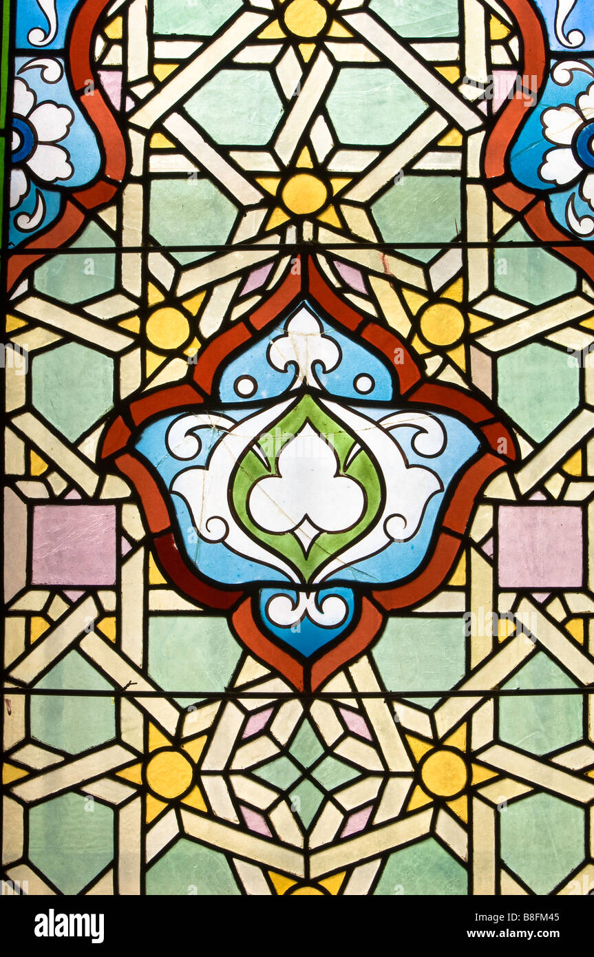 Interno della sinagoga Tempel in nel quartiere Kazimierz di Cracovia, in Polonia Foto Stock