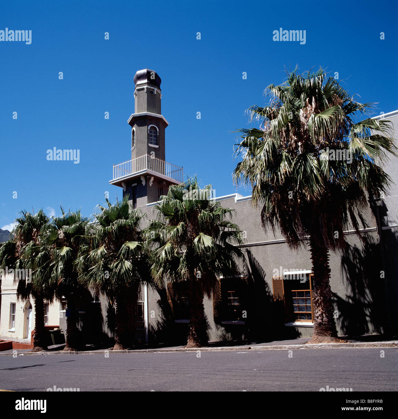 La moschea auwal in bo kaap a Città del Capo in Sud Africa in Africa subsahariana. islamico musulmani islam masjid edificio religione cultura travel bokaap Foto Stock