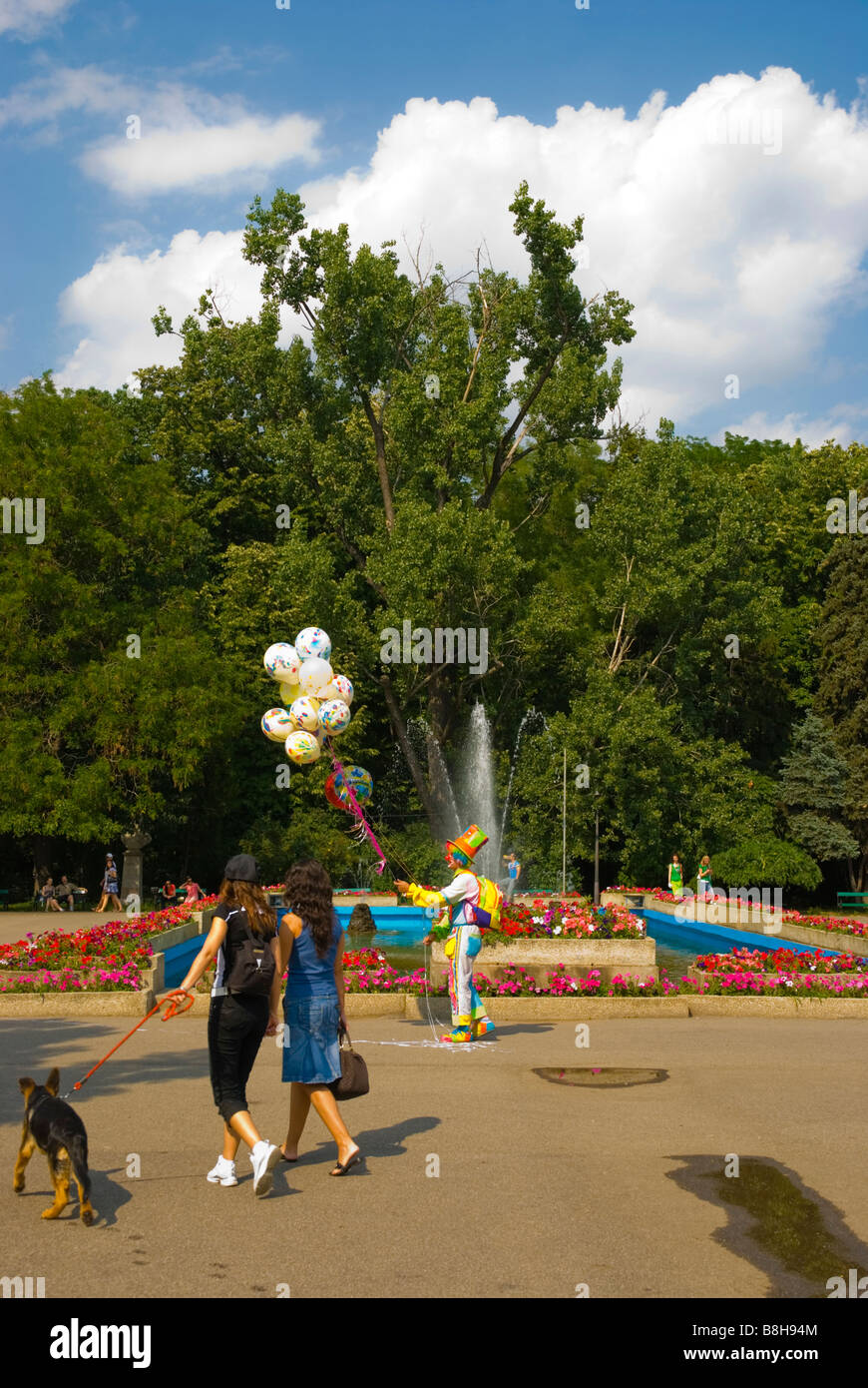 Parco Herastrau Bucarest Romania Europa Foto Stock