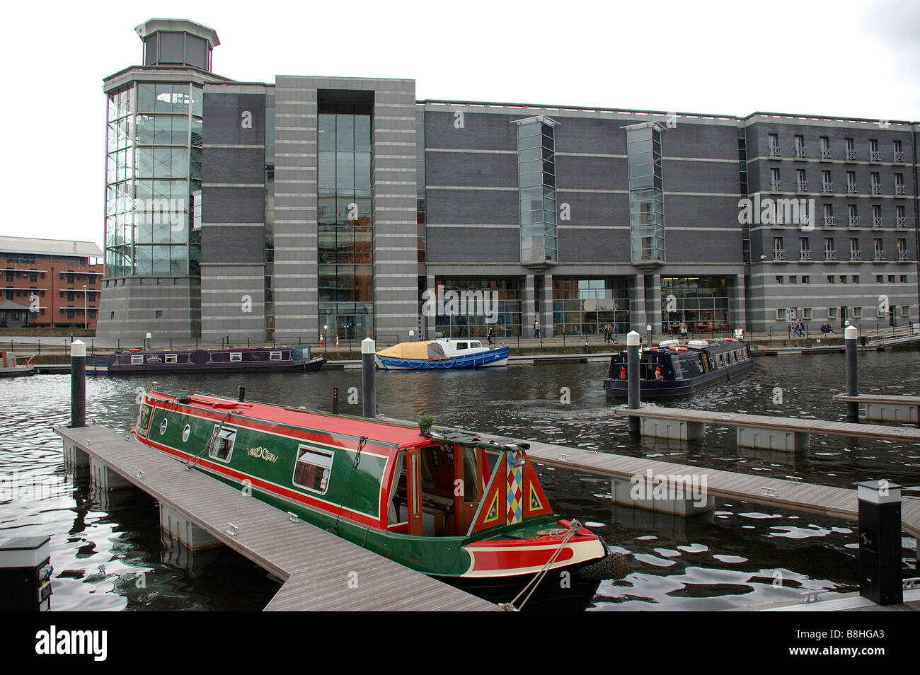 Royal Armouries, Clarence Drive, Clarence Dock, Leeds, nello Yorkshire, Inghilterra, Regno Unito, Europa Foto Stock