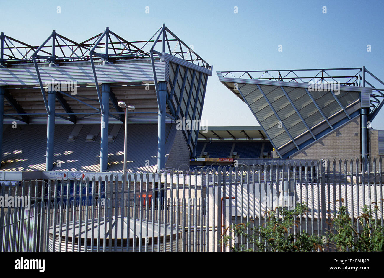 Londra, Millwall Football Ground, il Den. Foto Stock