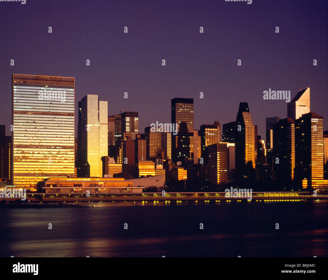 United Nation New York STATI UNITI D'AMERICA Foto Stock