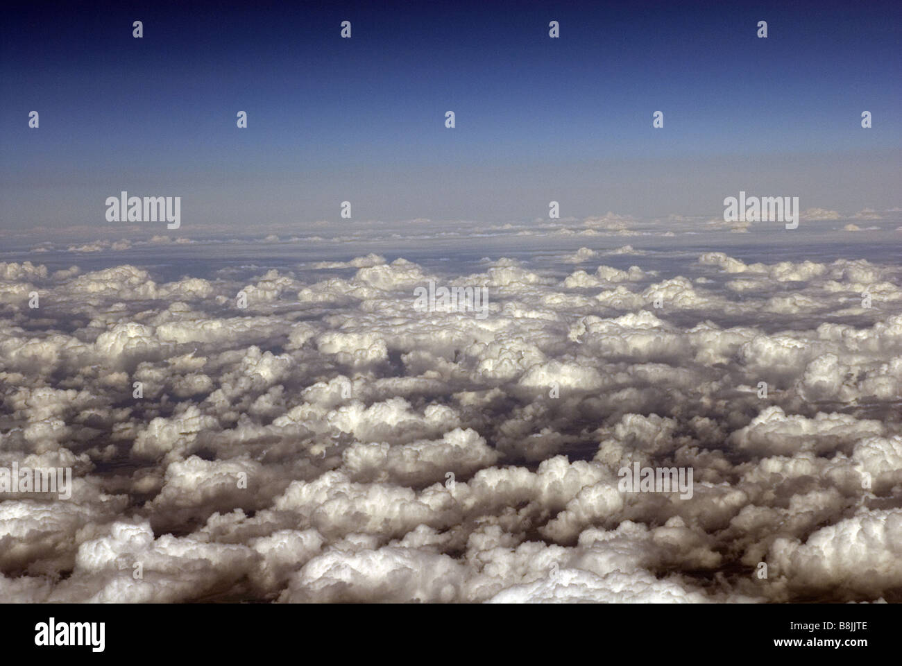 Sopra le nubi Foto Stock