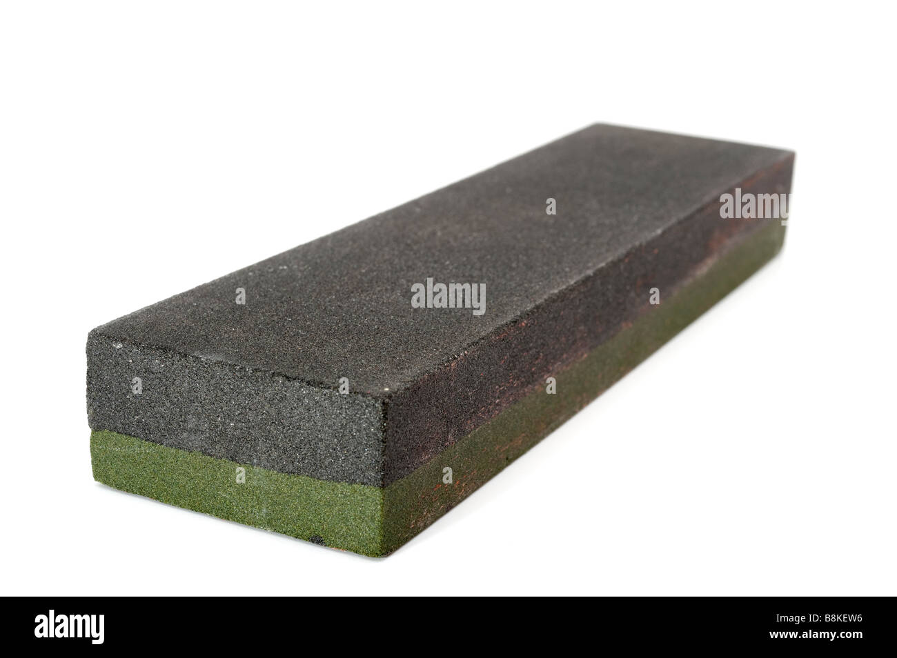 Fine e approssimativa di pietra di carborundum Foto Stock