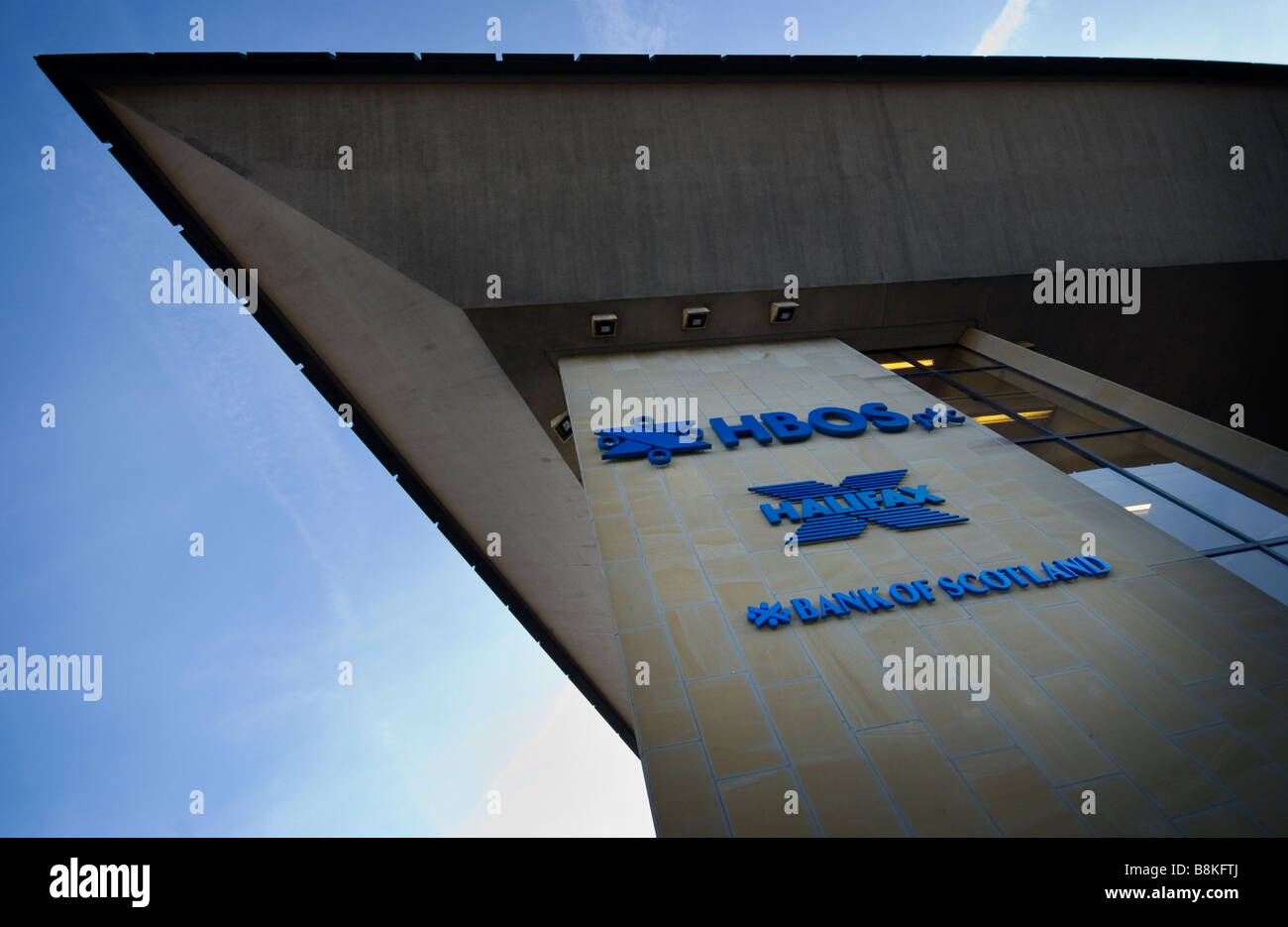 Il HQ di HBOS in Halifax West Yorkshire Foto Stock