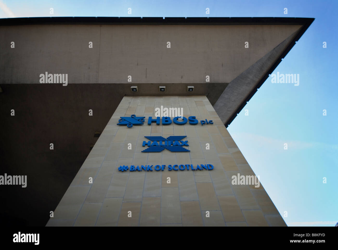 Il HQ di HBOS in Halifax West Yorkshire Foto Stock